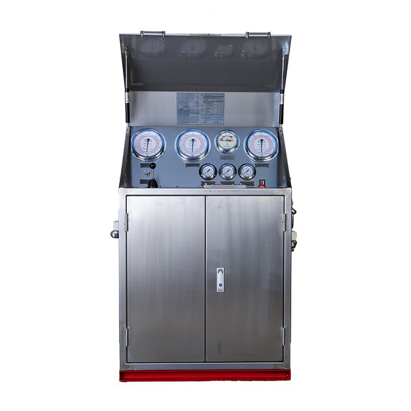 Painel de controle do coletor de estrangulamento da API 16C