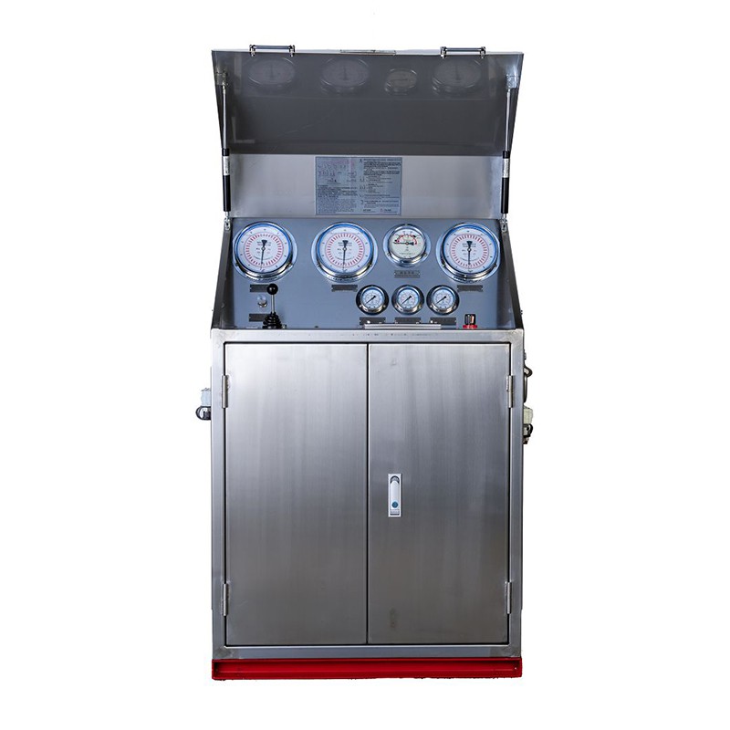 Painel de controle do coletor de estrangulamento hidráulico